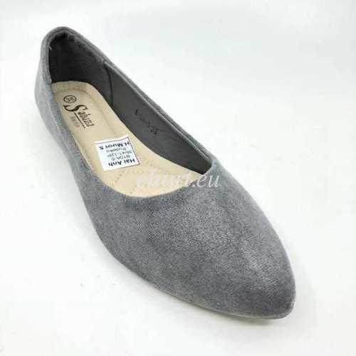 Balerinki damskie 7AB10A-5.GREY (36/41,12par)