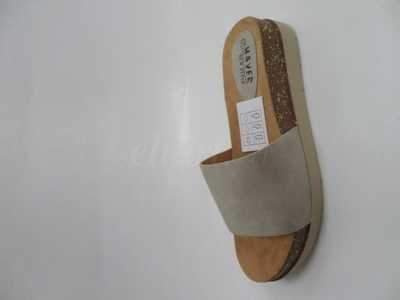 Klapki damskie DE505M-2.SILVER (36/41,12par)