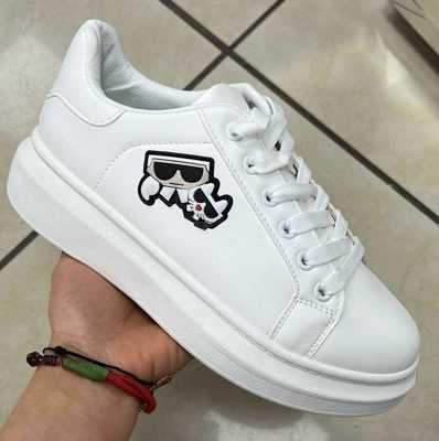 Buty sportowe damskie 7ABY23.WHITE (37/42,12par)