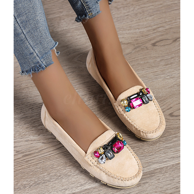 Balerinki damskie GS33.BEIGE (36/41,12par)