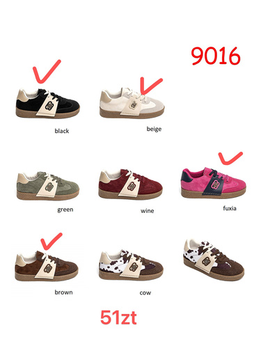 Buty sportowe damskie 7A9016.KOLORDOWYBORU  (36/41,12par)