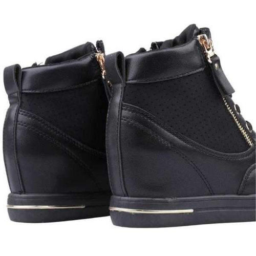 Botki damskie R242-4.BLACK/GOLD (36/41,12par)