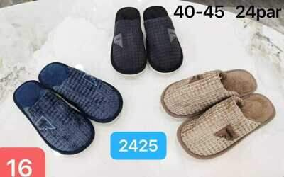 Kapcie męskie 9A2425.MIX (40/45,24par)