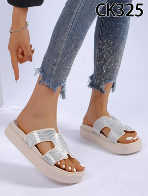 Klapki damskie CK325.BEIGE (36/41,12par)