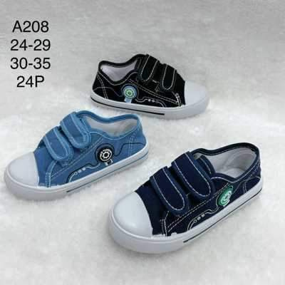 Trampki chłopięce   5A208-2.MIX (30/35,24par)