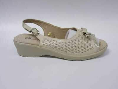 Sandały damskie 7AB235-7.BEIGE (36/42,12par)