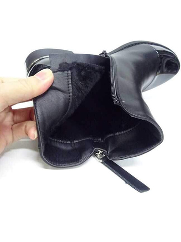 Botki damskie 7ASA81-1.BLACK (36/41,12par)