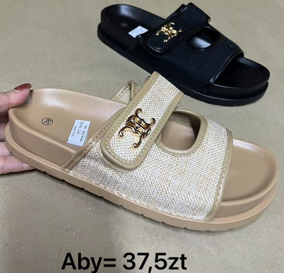 Klapki damskie ABY.KOLORDOWYBORU (36/41,12par)