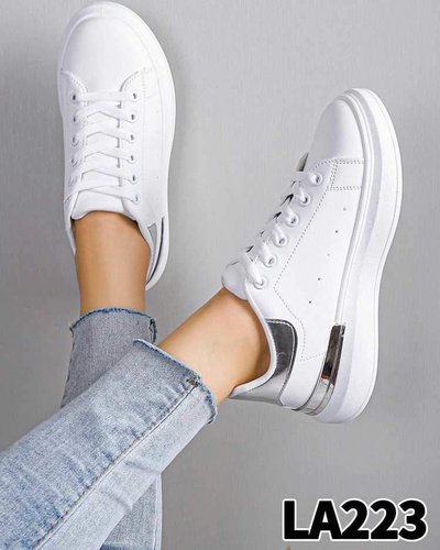 Buty sportowe damskie LA223.SILVER (36/41,12par)