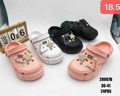 Klapki damskie 7A28007B.MIX (36/41,24par)