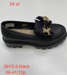 Półbuty damskie 7A2810-3.BLACK (36/41,12par)