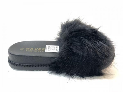 Klapki damskie HN56A-1.BLACK (36/41,12par)