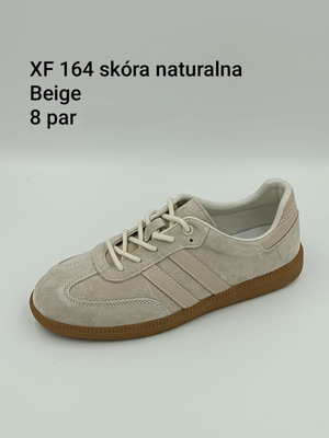 Buty sportowe damskie 7AXF164.BEIGE (36/41,8par)