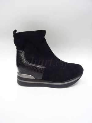 Botki damskie ocieplane   7AH20206-1.BLACK   (36/41,12par)