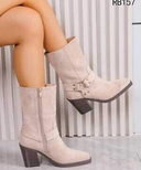 Botki damskie RB157.BEIGE (36/41,12par)