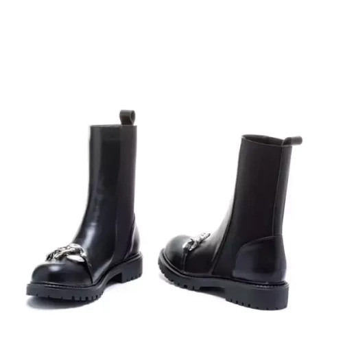 Botki damskie 7AJH20-261.BLACK Nieocieplane (36/41,12par)