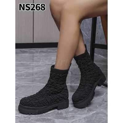 Botki damskie 7ANS268.BLACK (36/41,12par)