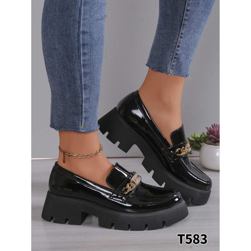 Półbuty damskie T583.BLACK (36/41,12par)