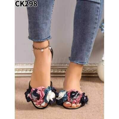 Klapki damskie CK298.BLACK (36/41,12par)