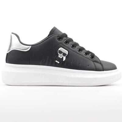 Buty sportowe damskie B1239A-7.BLACK/SILVER (36/41,12par)