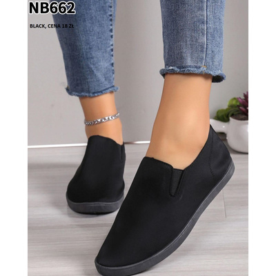 Trampki damskie NB662.BLACK (36/41,12par)