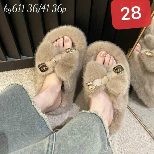 Kapcie damskie KY611.MIX (36/41,36par)
