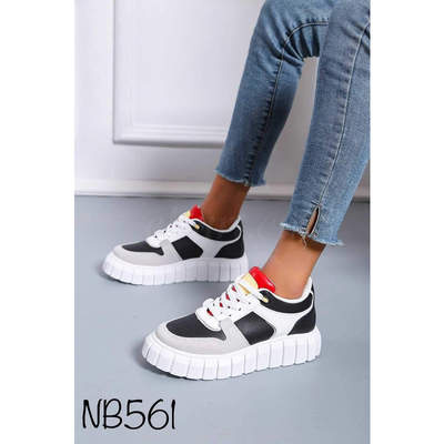 Buty sportowe damskie 7ANB561.BLACK (36/41,12par)