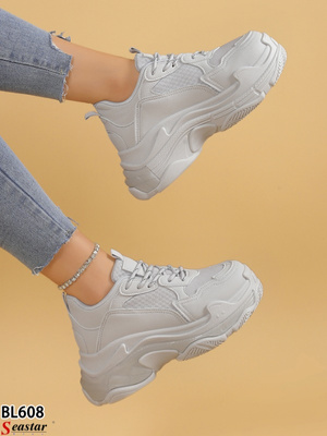 Buty sportowe damskie BL608.GREY (36/41,12par)