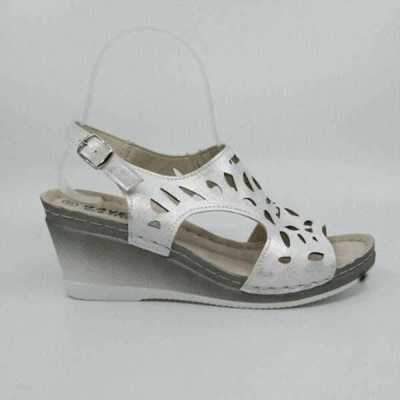 Sandały damskie DE83A-7.SILVER (36/41,8par)