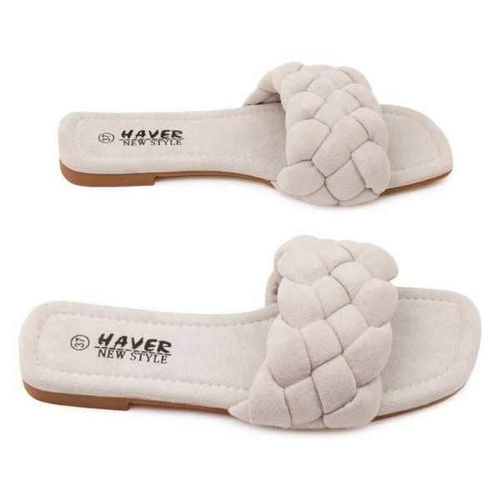 Klapki damskie DH20A-2.SILVER (36/41,12par)