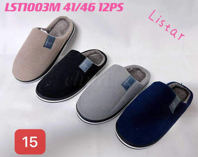 Kapcie męskie  9ALST1003M.MIX  (41/46,24par)
