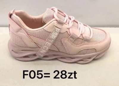 Buty sportowe damskie 7AF05.PINK (36/41,12par)