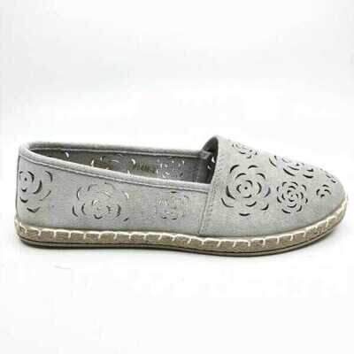 Balerinki damskie 7AF04M-2.SILVER (36/41,12par)