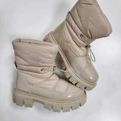 Botki damskie 7AHY857-63.KHAKI (36/41,12par)