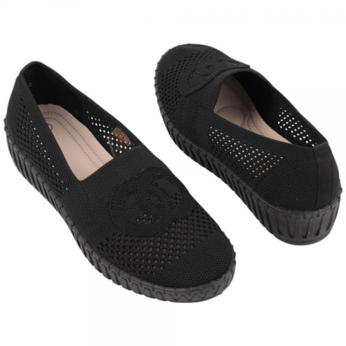 Balerinki damskie F44-2.BLACK (36/41,12par)