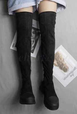 Kozaki damskie 7AHQ281.BLACK Ocieplane (36/41,12par)