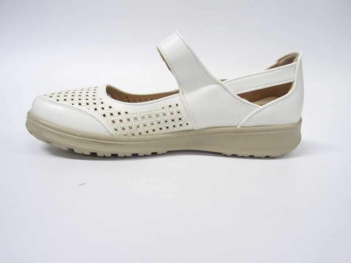 Balerinki damskie 7A7010-2.WHITE (36/41,12par)