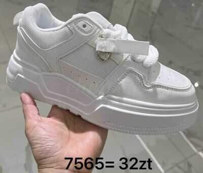 Buty sportowe damskie 7A7565.WHITE (36/41,12par)