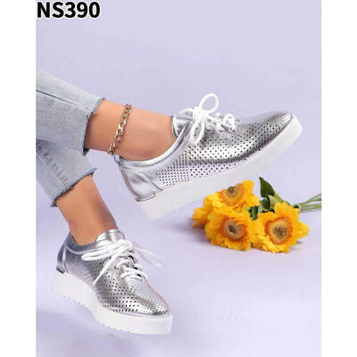 Półbuty damskie   7ANS390.SILVER  (36/41,12par)