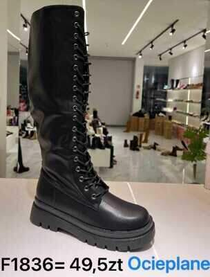 Kozaki damskie 7AF1836.BLACK (36/41,12par)