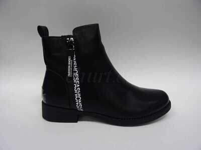 Botki damskie     7A50204-1.BLACK    (36/41,12par)