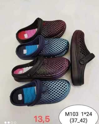 Klapki damskie 7AM103.MIX (37/42,24par)