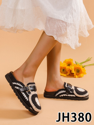 Klapki damskie 7AJH380.BLACK (36/41,12par)