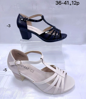 Sandały damskie A018.KOLORDOWYBOR (36/41 12par)