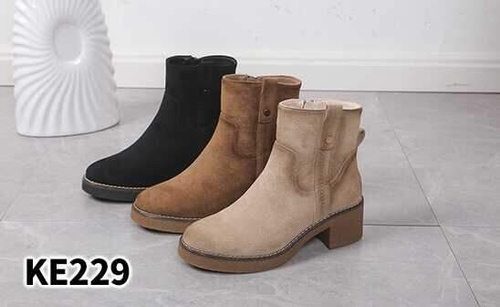 Botki damskie 7AKE229.CAMEL (36/41,12par)