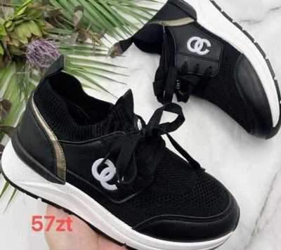 Buty sportowe damskie 7AEV-72.BLACK (36/41,12par)