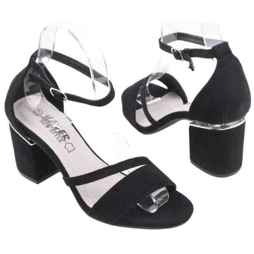 Sandały damskie SY926A-1.BLACK (36/41,12par)