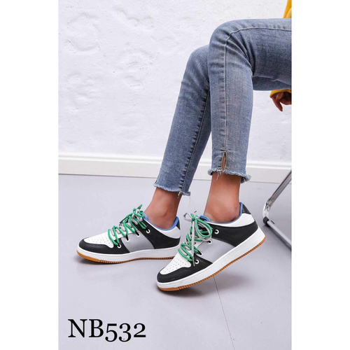 Buty sportowe damskie 7ANB532.BLACK/GREY (36/41,12par)