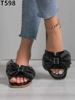 Klapki damskie T598.BLACK (36/41,12par)