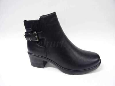Botki damskie 7A7108-1.BLACK (36/42,12par)